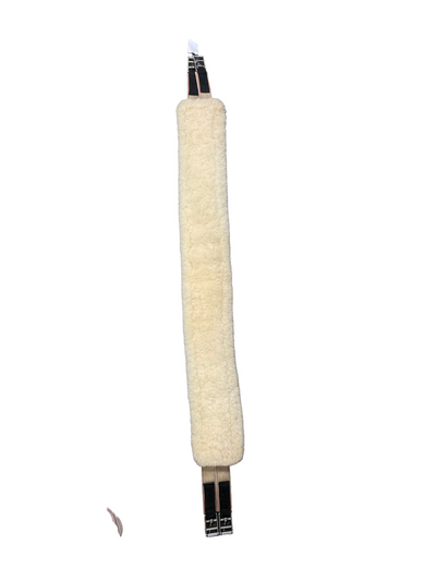 Professional's Choice Girth - White/Black fuzzy -56" - USED