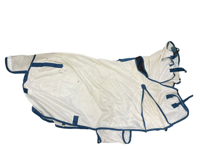 Schneiders Belly Band Fly sheet - white/navy 70" - USED