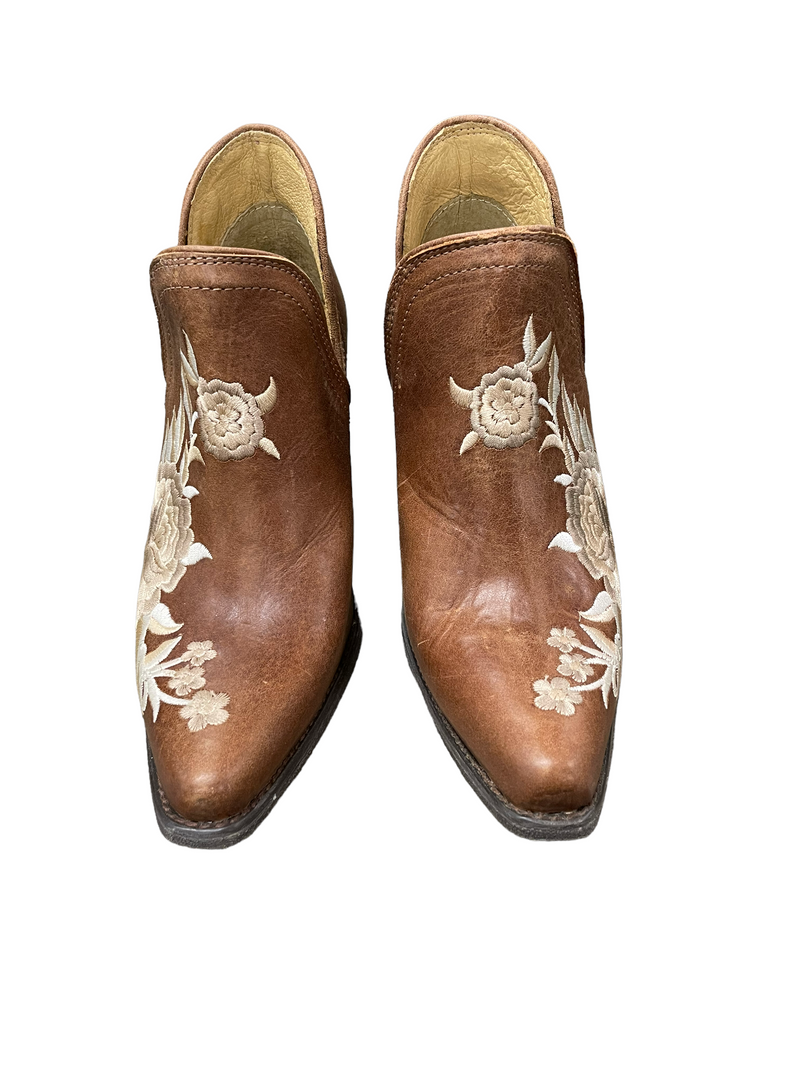 Ariat Encore Rose Booties - Texan Tan - 8.5B - USED