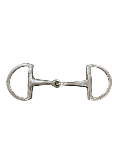 Dee ring snaffle - SS 4 3/4" - USED