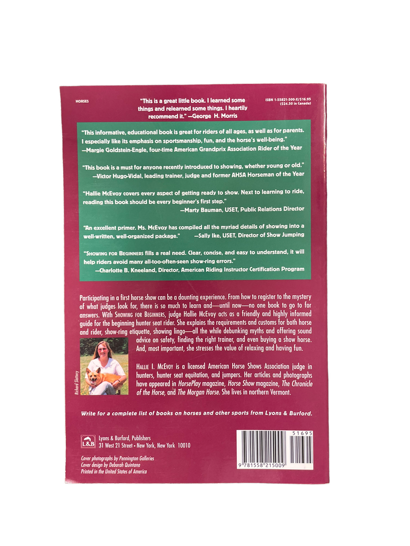 Showing For Beginners Book - USED
