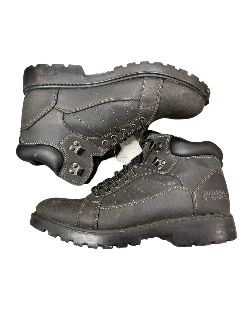 Rustler Advantage Mens Work Boots - Black - 7.5M - USED