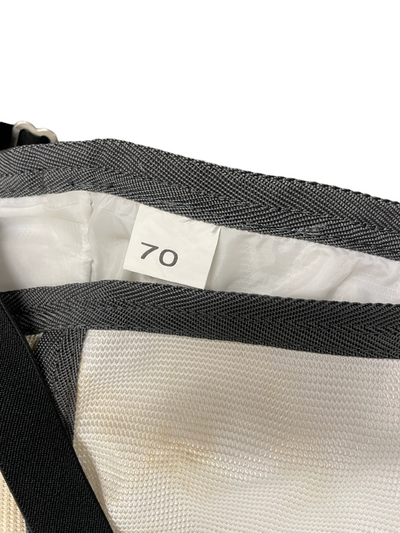 Unbranded Belly Band Fly Sheet - white/grey 70" - USED