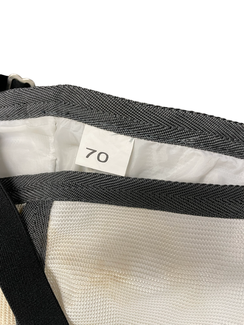 Unbranded Belly Band Fly Sheet - white/grey 70" - USED