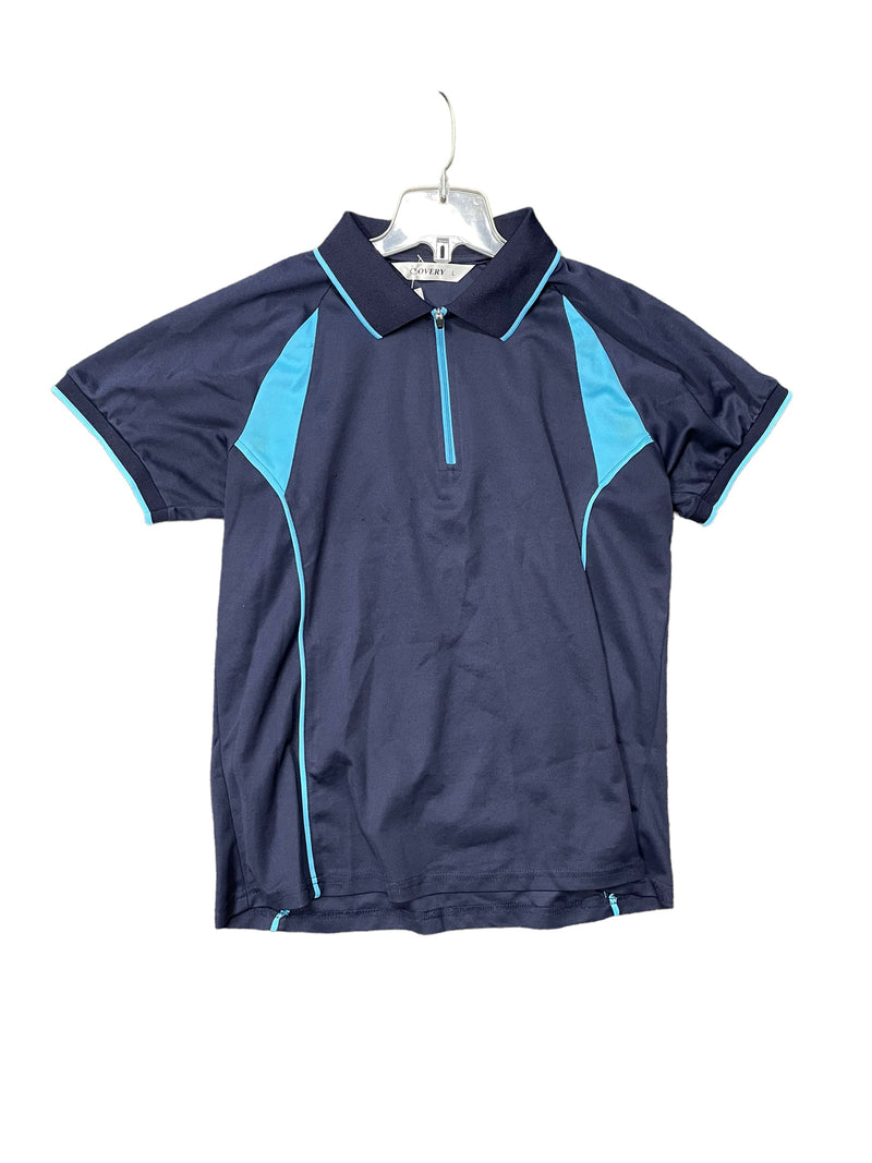 Clovery polo - Navy/Teal LRG - USED