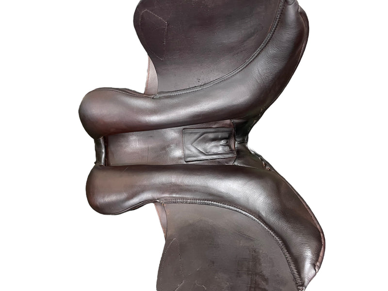 2016 Toulouse Giselle Pro Genesis CC Saddle - 17" Chocolate - USED