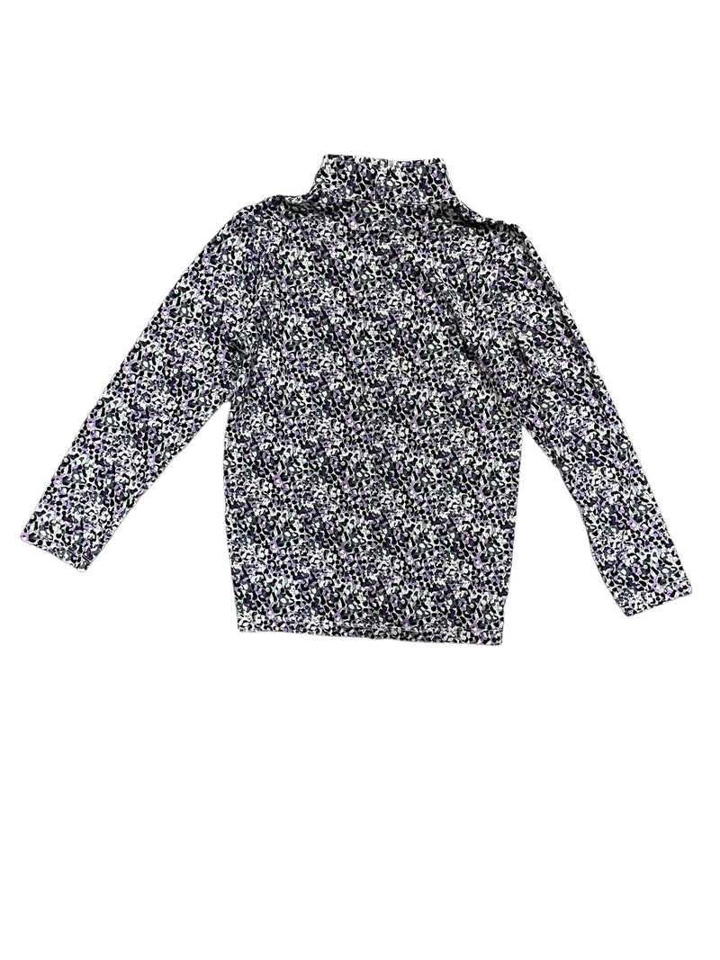 Kerrits SS Top - Purple/White/Black Youth L - USED