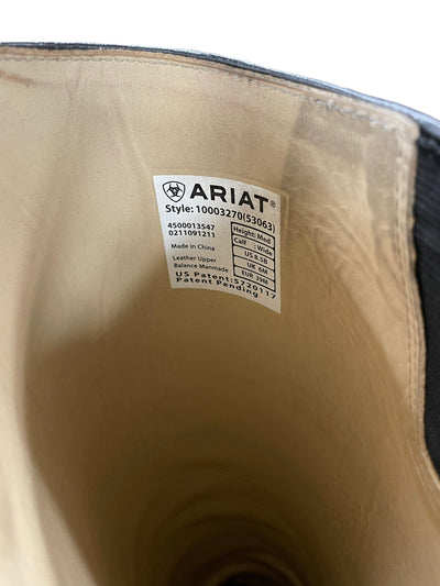 Ariat Dress Boot - Black 8.5 Med/Wide - USED