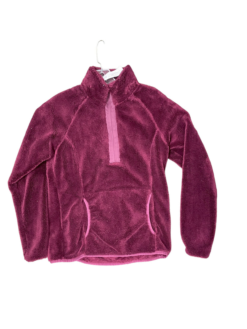 Ariat 1/4 Zip Fuzzy Sweater - Maroon - XS - USED
