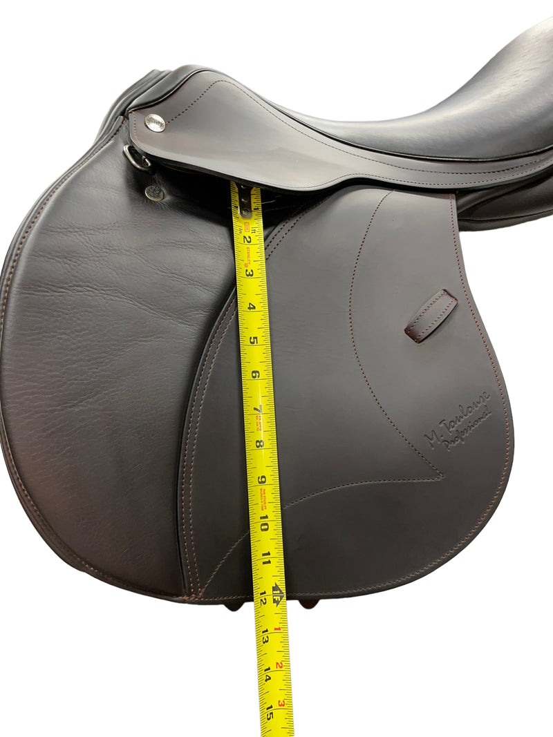 2016 Toulouse Giselle Pro Genesis CC Saddle - 17" Chocolate - USED