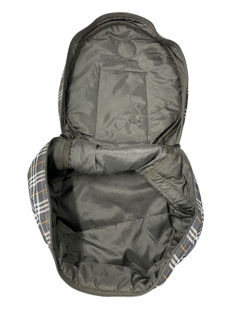 Centaur Helmet Bag - Navy Plaid - One Size - USED