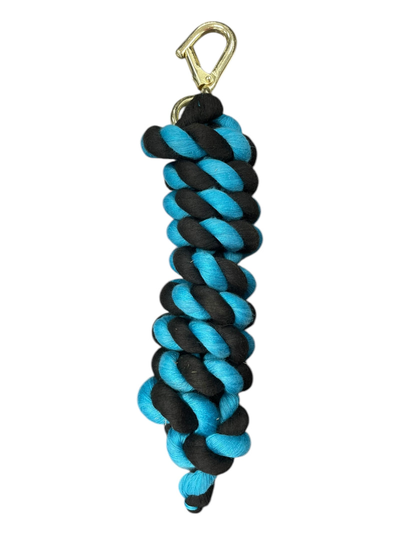 Shires Lead Rope - Blue/Black - USED