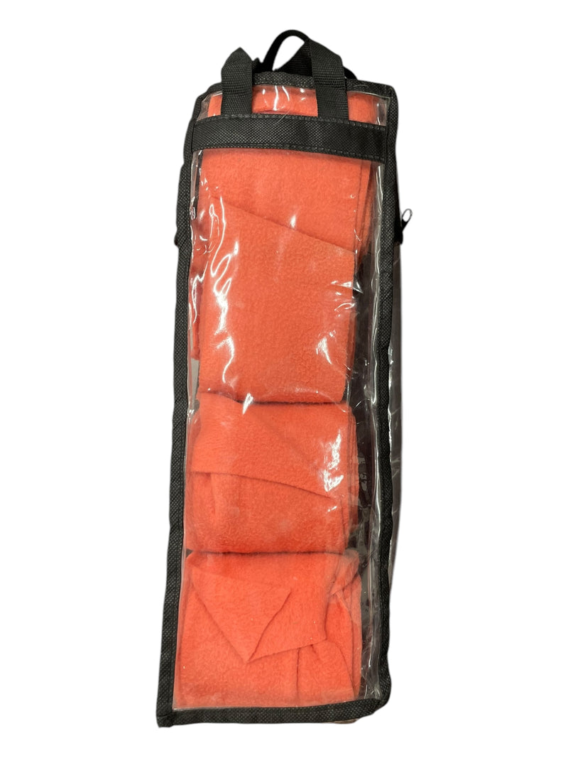 Polo Wraps *Set Of 4* - Coral - USED