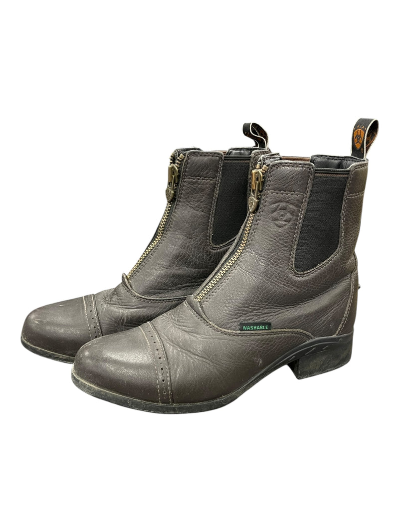 Ariat Paddock Boots - Dark Brown - 6B - USED