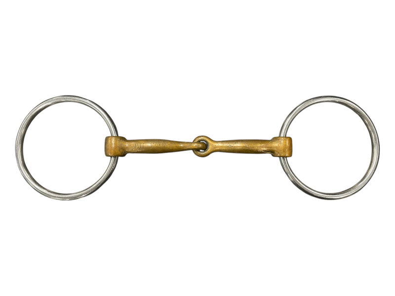 Partrade Metalab Loose Ring Snaffle - SS/Copper - Approx 5 1/4" - USED