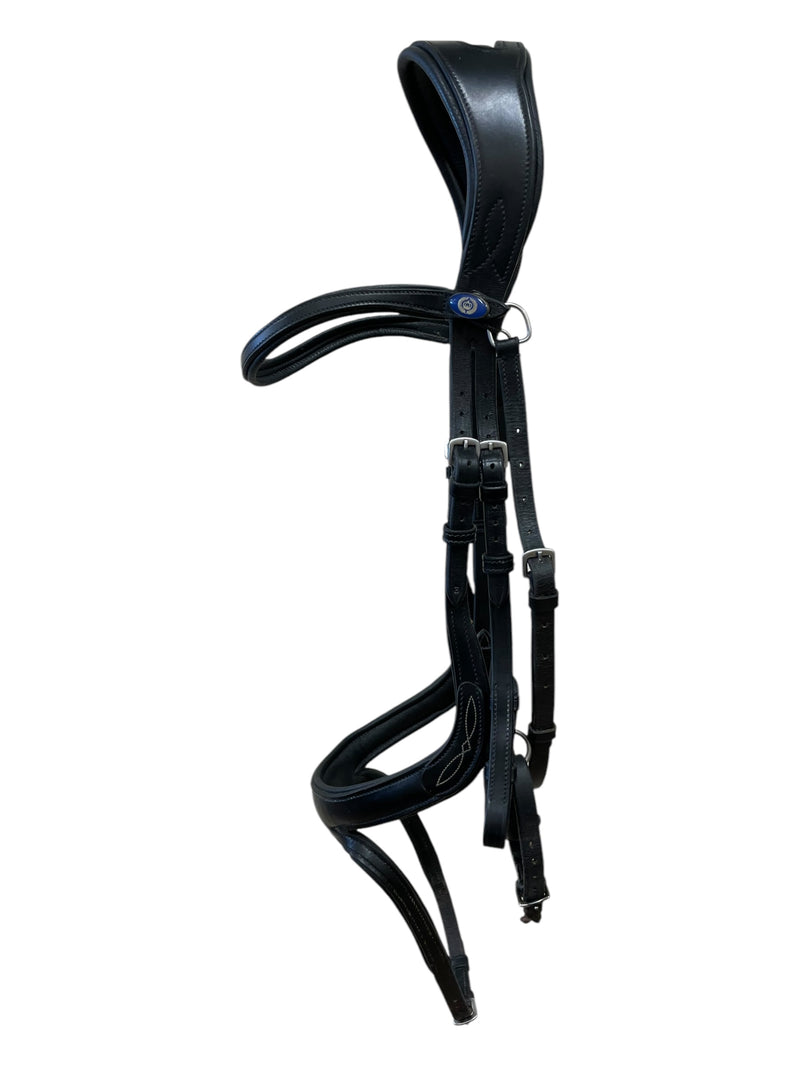PS Of Sweden "Jump Off" Bridle - Black - Cob Size/Full Crown - USED