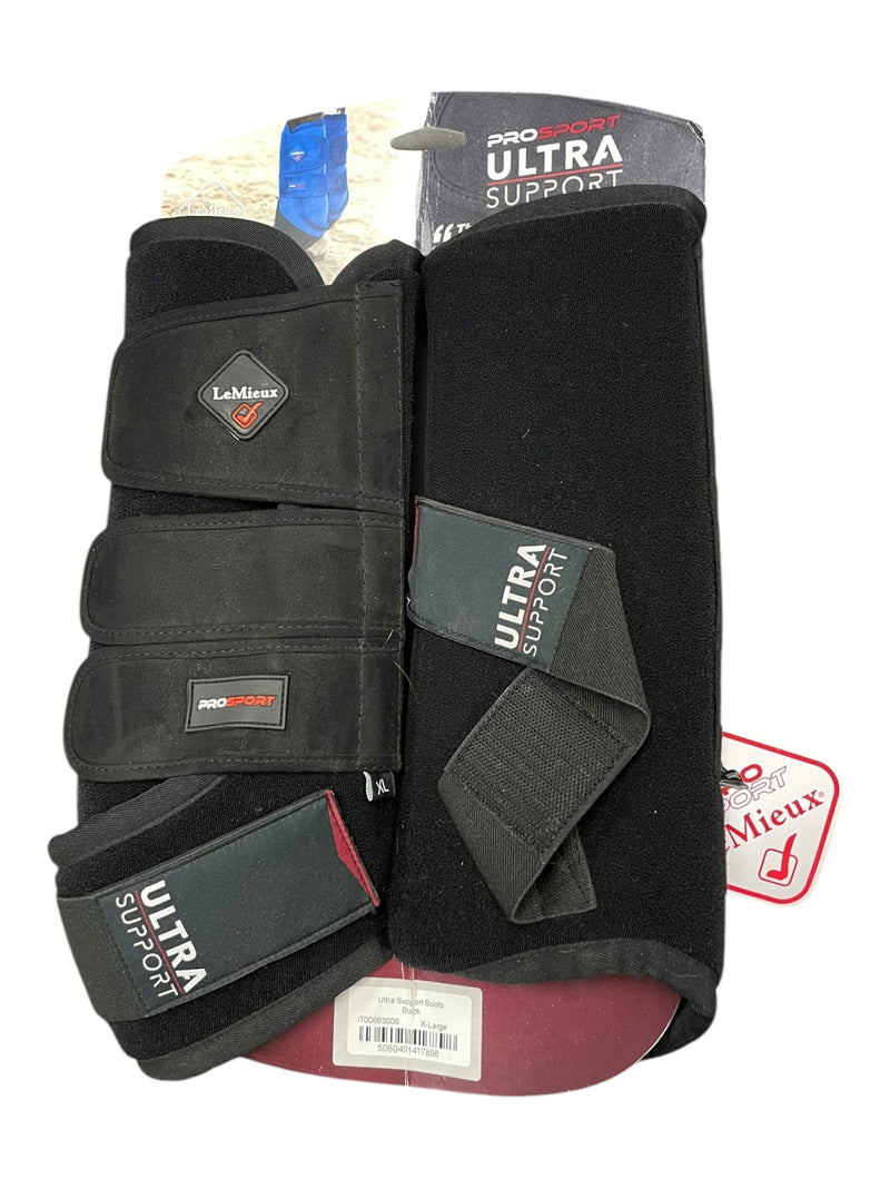 LeMieux Ultra Support Boots *NWT* - Black - XL - USED