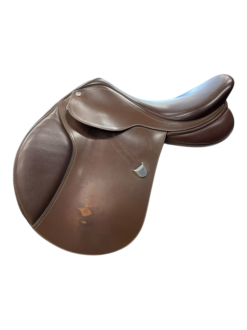 2015 Bates Caprilli CC Saddle - Brown - 43cm (17") - Adj. Gullet - USED