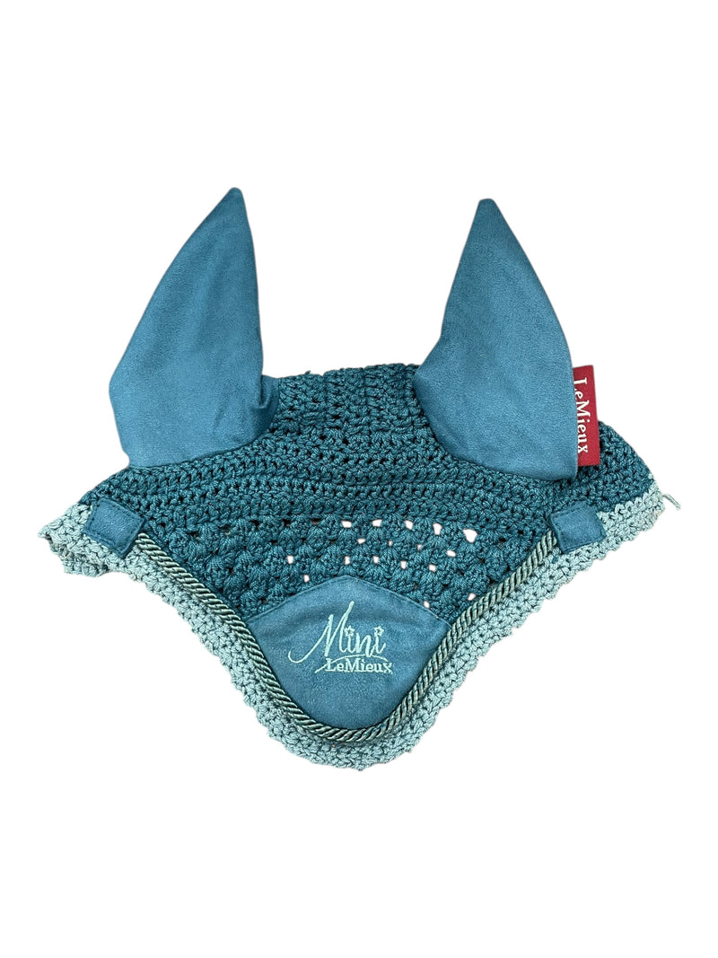 Mini LeMieux Fly Bonnet - Teal - S - USED