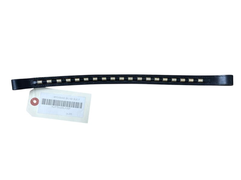Browband *NWT* - Black/Gold - Full Size - USED