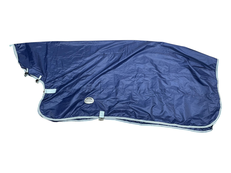 Weatherbeeta Riding Rain Sheet - Navy/Grey - Large - USED