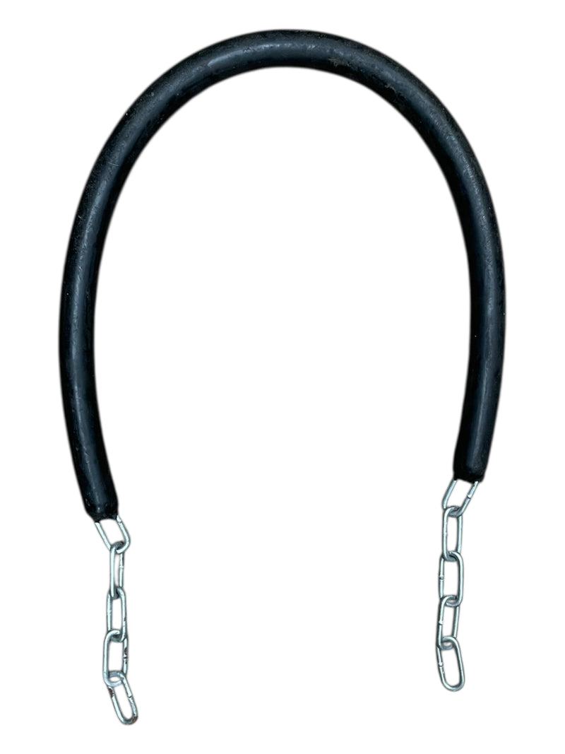 Rubber Stall Guard *No End Snaps* - Black - Approx 47" - USED