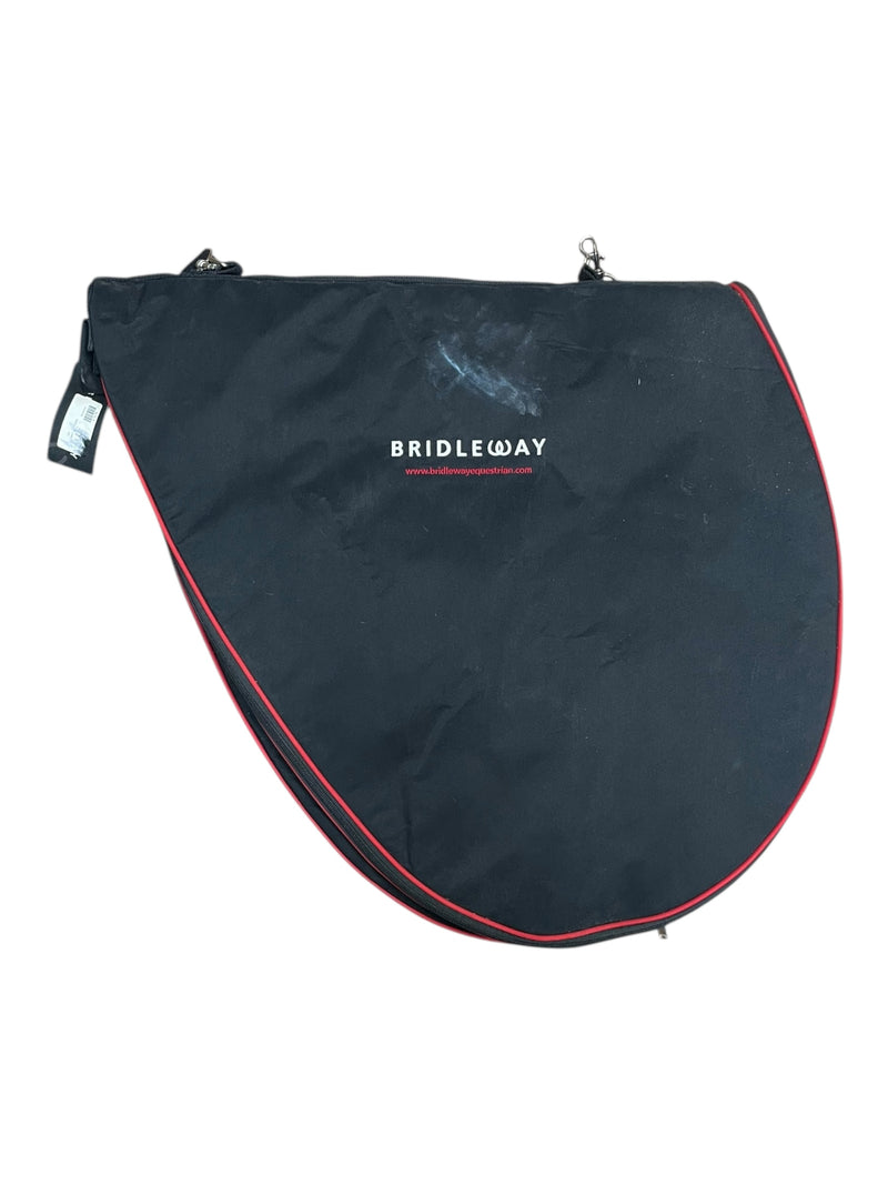 Bridleway Saddle Bag *NWT* - Black/Red - One Size - USED