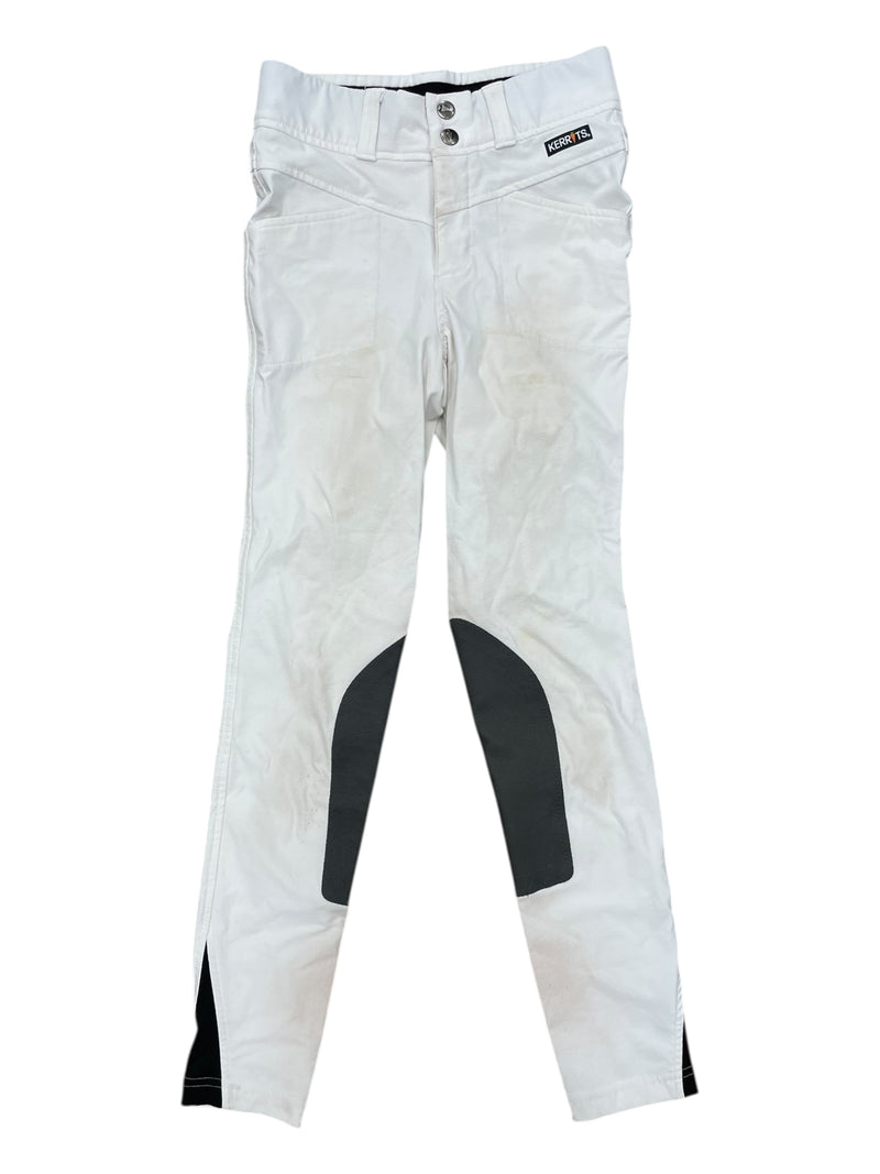 Kerrits KP Breech - White - Youth L - USED