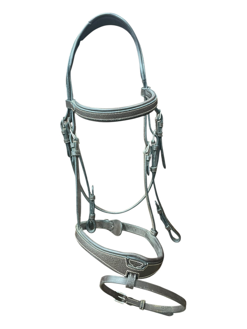Riviera Sport Bridle W/ Interlocking Flash - Brown - C/S - USED