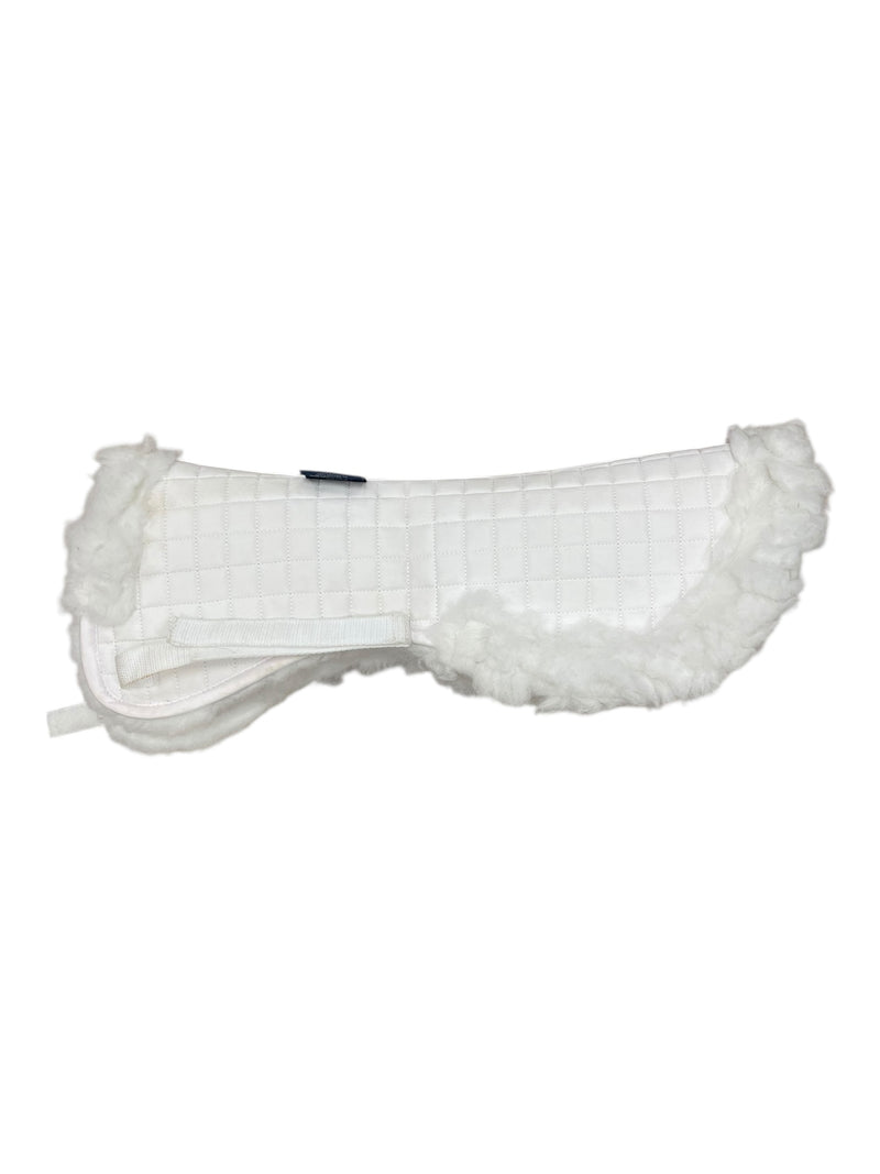 Shires Half Pad - White - 17-18" - USED