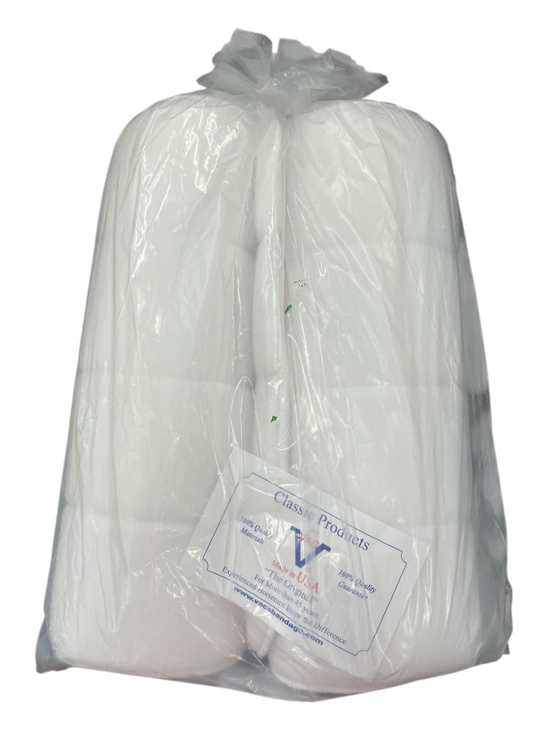 Vacs No Bows *NWT* - White - 12" - USED