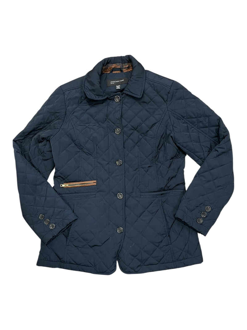 Jones New York Coat - Dark Navy - Petite Medium - USED