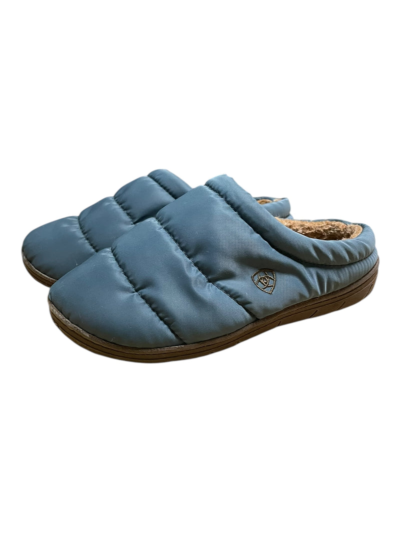 Ariat Slippers - Blue - Kids L (5-6) - USED