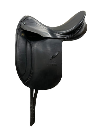2002 Stubben Roxane DR Saddle - Black - 17.5" / 32 Tree (Wide) - USED