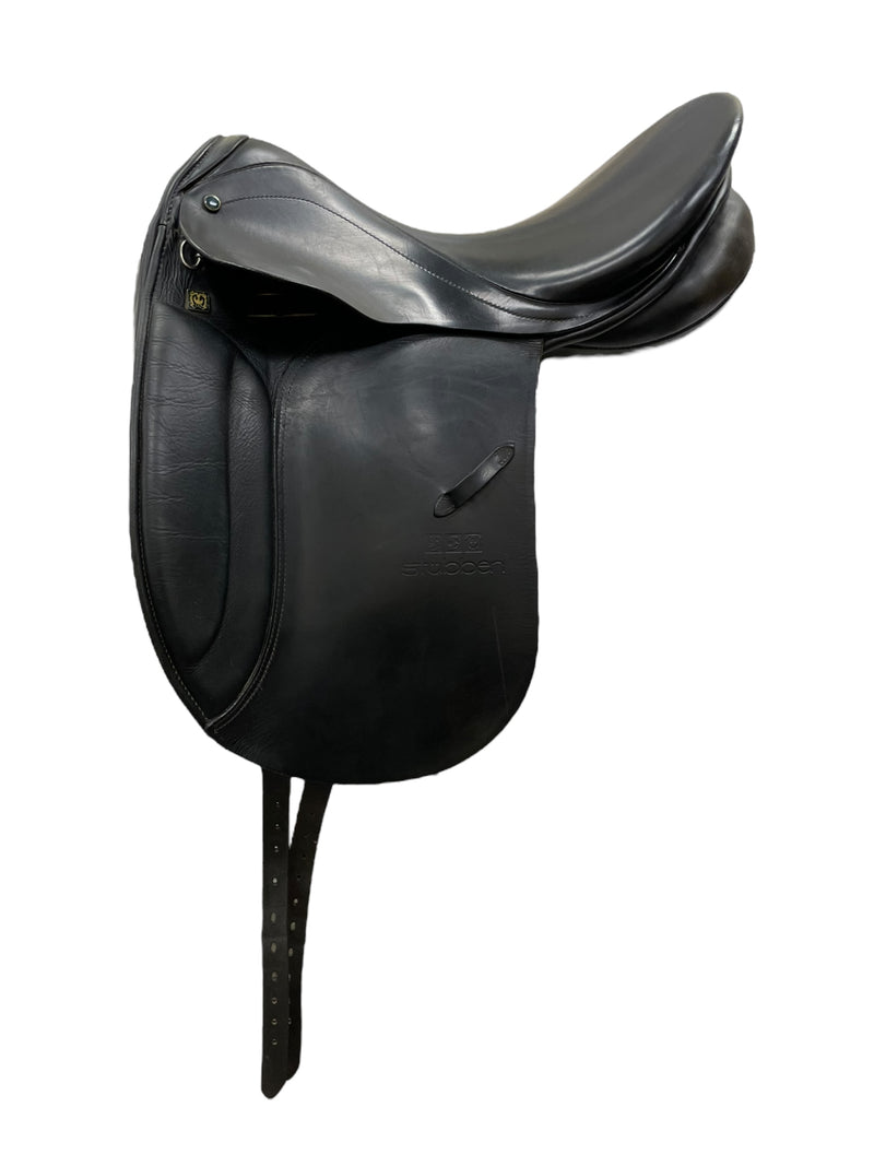 2002 Stubben Roxane DR Saddle - Black - 17.5" / 32 Tree (Wide) - USED