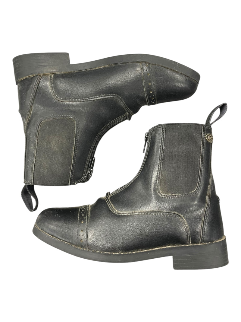 Equistar Paddock Boots - Black -  4C - USED