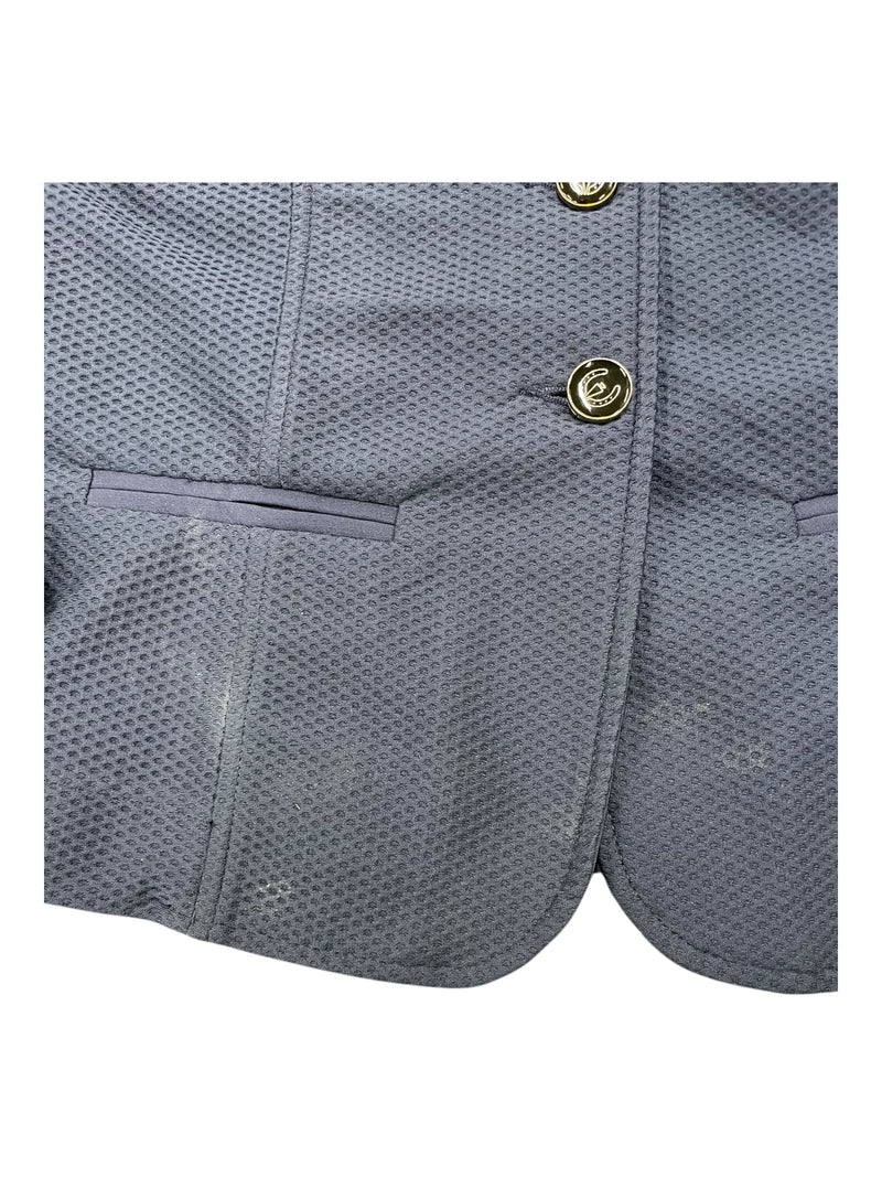 Kerrits Affinity Aero Show Coat - Navy - Youth L - USED