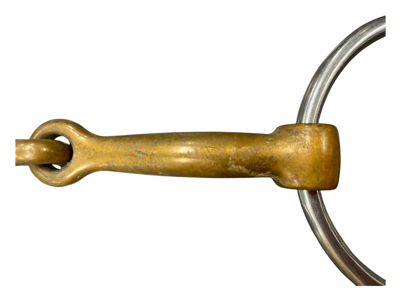Partrade Metalab Loose Ring Snaffle - SS/Copper - Approx 5 1/4" - USED