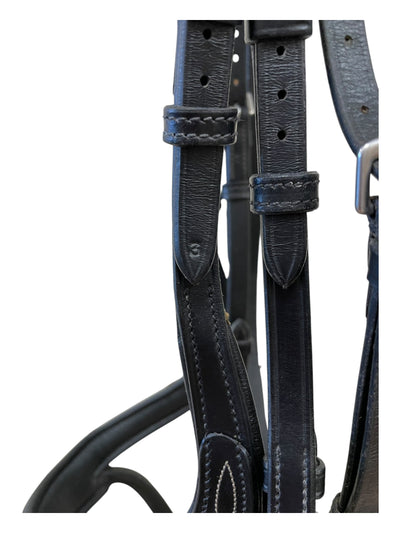 PS Of Sweden "Jump Off" Bridle - Black - Cob Size/Full Crown - USED