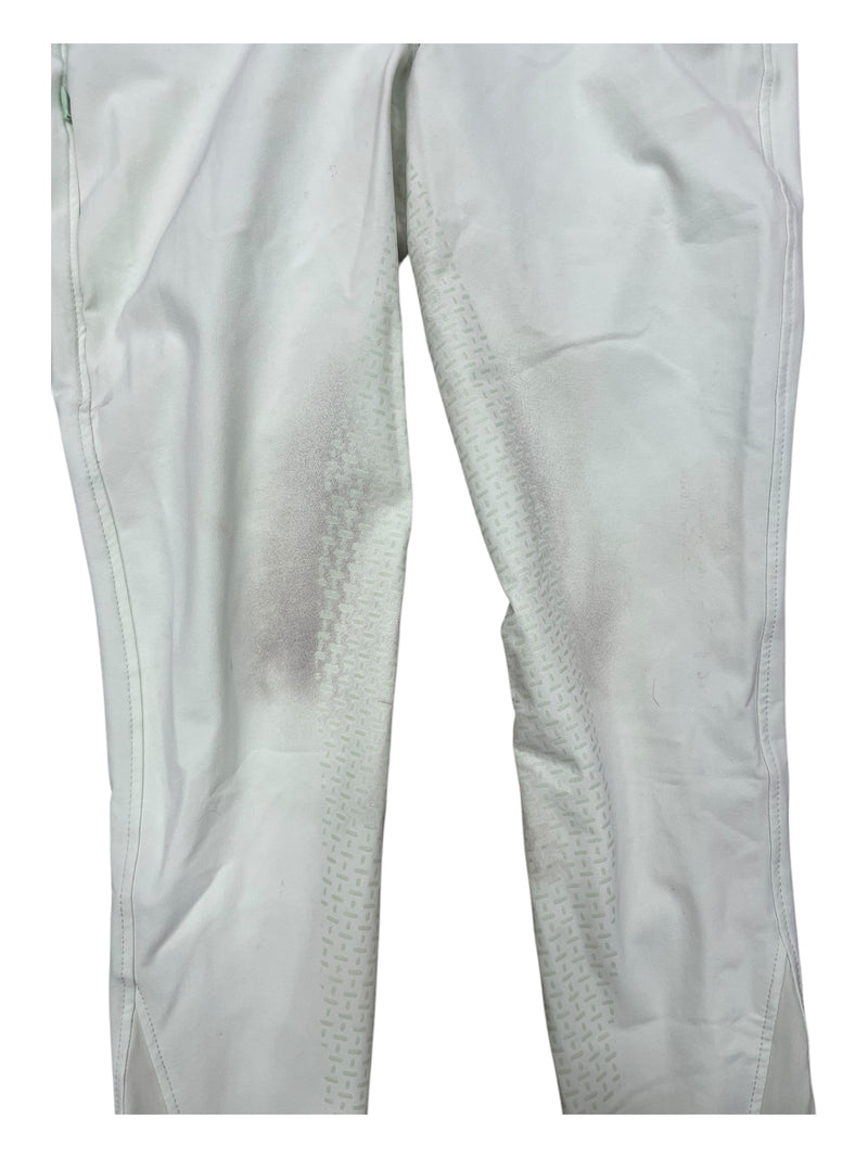 HKM FS Breech - Light Green/Bling - 26 - USED