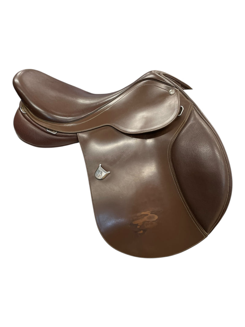 2015 Bates Caprilli CC Saddle - Brown - 43cm (17") - Adj. Gullet - USED