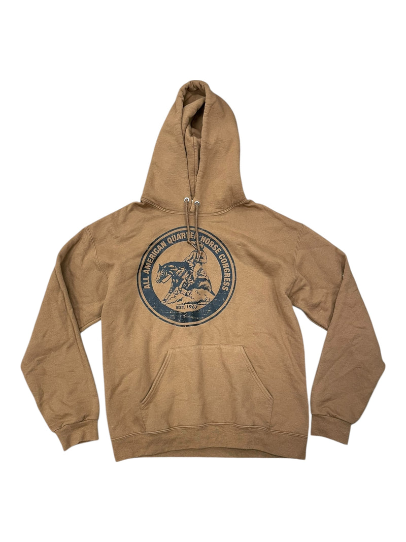 Quarter Horse Congress Sweatshirt - Brown - M - USED