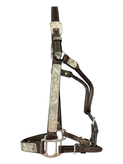 Show Halter/Lead - Brown/Silver - Approx F/S - USED