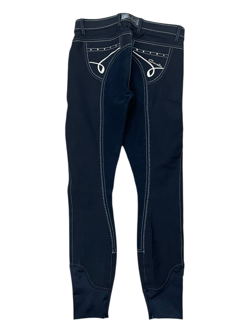 Cavallo Corvina FS Breech - Navy - Youth US 16 - USED