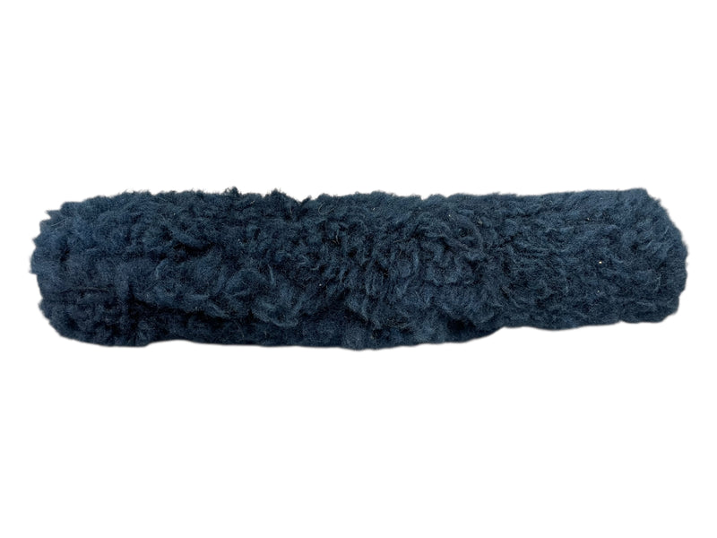 Sheepskin Noseband Cover - Navy - Approx 11" - USED