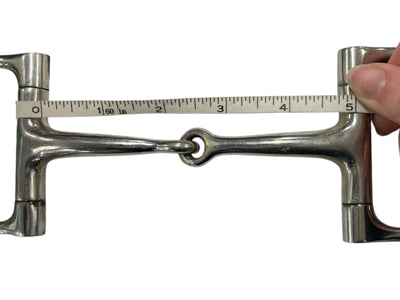 Dee Ring Snaffle - SS - Approx 4 3/4" - USED