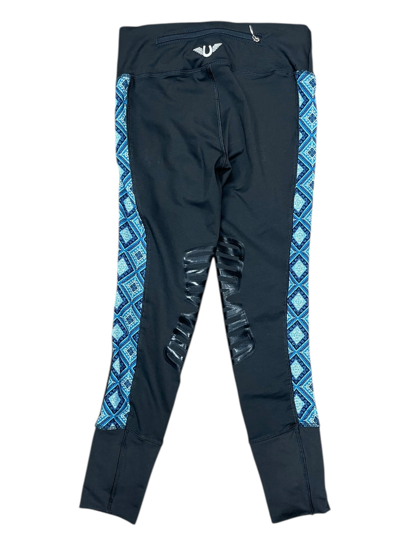 Tuffrider Artemis KP Tight - Charcoal - Youth M - USED