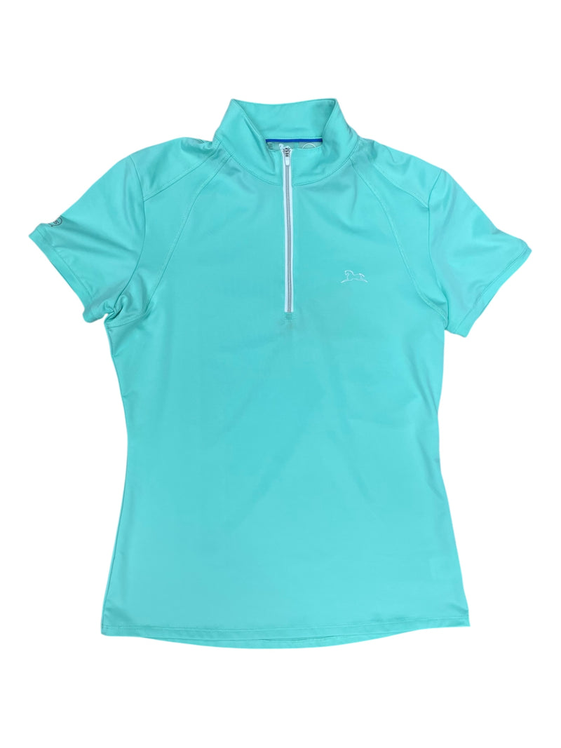 RJ Classics 37.5 SS 1/4 Zip - Mint Green - M - USED