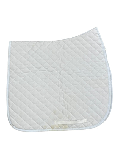 IDHSNA Dressage Pad - White - Approx F/S - USED