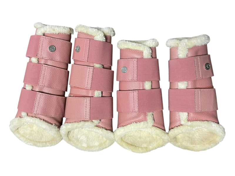 PS Of Sweden Brushing Boots *Set Of 4* - Light Pink - F/S - USED